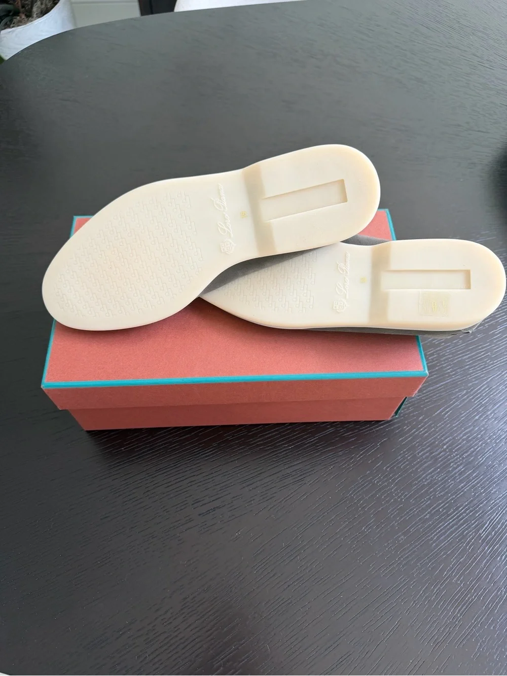 NWT Loro Piana Summer Walk Charms Loafers, Size 39